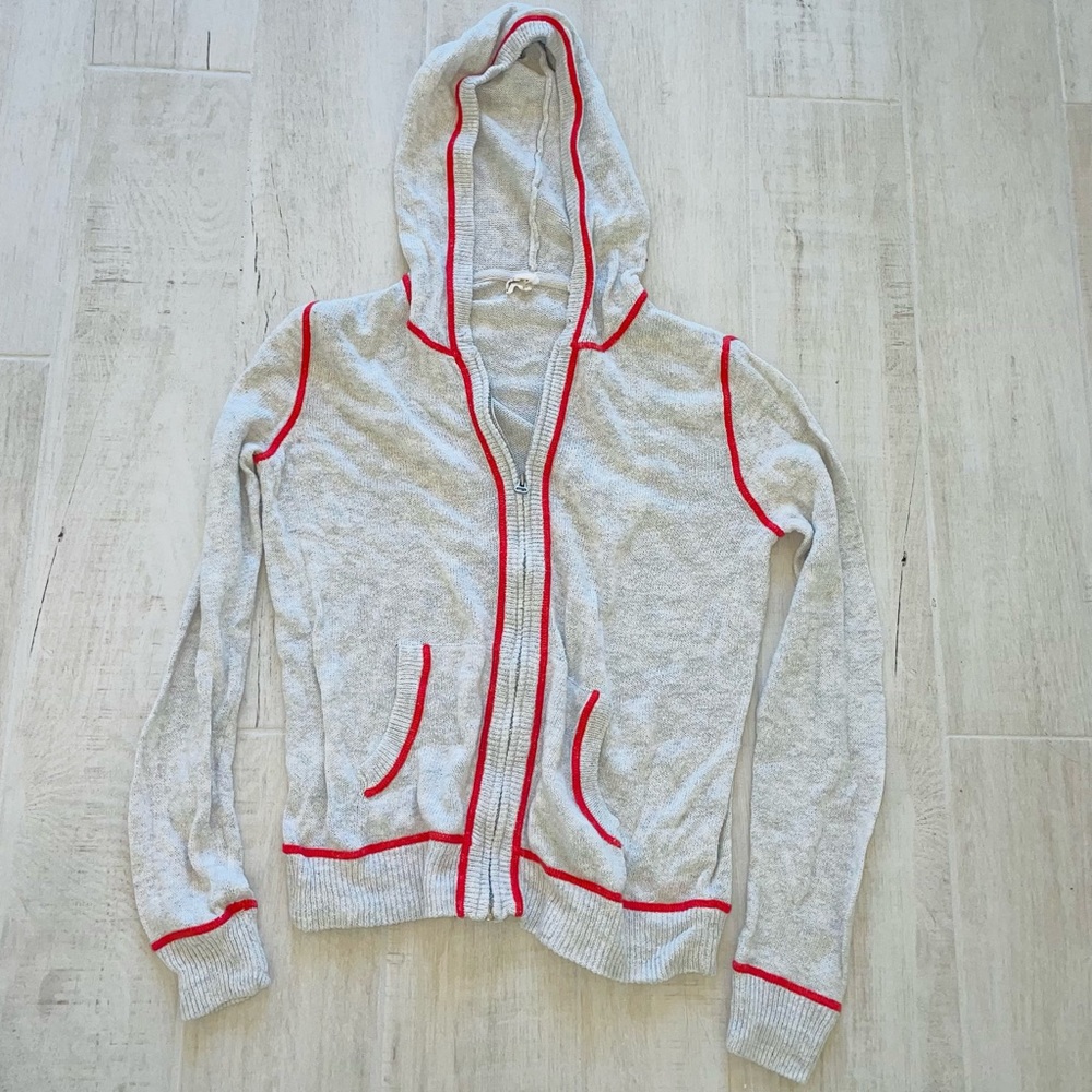 Banana Republic hooded zip up jacket
